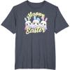 imageStar Wars Easter Stormtroopers Bunny Ears ampamp Eggs TShirtHeather Blue