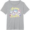 imageStar Wars Easter Stormtroopers Bunny Ears ampamp Eggs TShirtHeather Grey