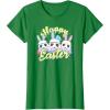 imageStar Wars Easter Stormtroopers Bunny Ears ampamp Eggs TShirtKelly Green