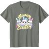 imageStar Wars Easter Stormtroopers Bunny Ears ampamp Eggs TShirtOlive Heather