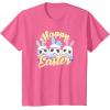imageStar Wars Easter Stormtroopers Bunny Ears ampamp Eggs TShirtPink Heather