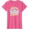 imageStar Wars Easter Stormtroopers Bunny Ears ampamp Eggs TShirtPink Heather