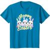 imageStar Wars Easter Stormtroopers Bunny Ears ampamp Eggs TShirtSapphire Blue