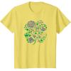 imageStar Wars Icons Lucky Green 4Leaf Clover St Patricks Day TShirtLemon Yellow