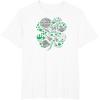 imageStar Wars Icons Lucky Green 4Leaf Clover St Patricks Day TShirtWhite