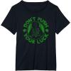imageStar Wars St Patricks Day Darth Vader Push Your Luck TShirtBlack