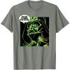 imageStar Wars Darth Vader The Luck is Strong St Patricks Day TShirtOlive Heather