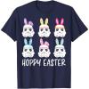 imageStar Wars Easter Storm Troopers With Ears Line Up Poster TShirtNavy Blue