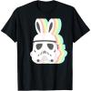 imageStar Wars Easter Stormtrooper Pastel Bunny Ears Disney TShirtBlack
