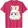 imageStar Wars Easter Stormtrooper Pastel Bunny Ears Disney TShirtRed Heather