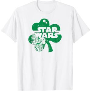 imageStar Wars  Shamrock Logo TShirtWhite