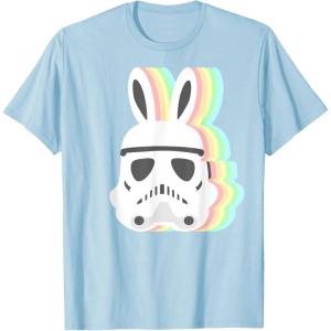 imageStar Wars Easter Stormtrooper Pastel Bunny Ears Disney TShirtBaby Blue