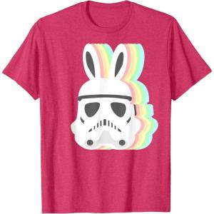 imageStar Wars Easter Stormtrooper Pastel Bunny Ears Disney TShirtRed Heather