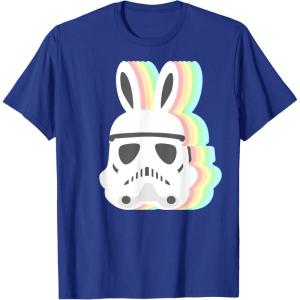 imageStar Wars Easter Stormtrooper Pastel Bunny Ears Disney TShirtRoyal Blue