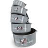 imageDisney Star Wars The Mandalorian Measuring Cups  Adorable Baby Yoda Measuring Cups for KitchenGray