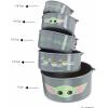 imageDisney Star Wars The Mandalorian Measuring Cups  Adorable Baby Yoda Measuring Cups for KitchenSilver