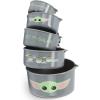 imageDisney Star Wars The Mandalorian Measuring Cups  Adorable Baby Yoda Measuring Cups for KitchenSilver