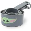 imageDisney Star Wars The Mandalorian Measuring Cups  Adorable Baby Yoda Measuring Cups for KitchenSilver
