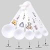 imageDisney Star Wars The Mandalorian Measuring Cups  Adorable Baby Yoda Measuring Cups for KitchenWhiteTan