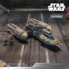 imageSTAR WARS Micro Galaxy Squadron The Mandalorians N1 Starfighter  5Inch Starfighter Class Vehicle with 1Inch Micro Figure AccessoryGold Leaders YWing