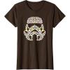 imageStar Wars Easter Egg Fill Imperial Stormtrooper Helmet TShirtBrown