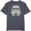 imageStar Wars Easter Egg Fill Imperial Stormtrooper Helmet TShirtHeather Blue
