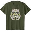 imageStar Wars Easter Egg Fill Imperial Stormtrooper Helmet TShirtOlive Green