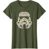 imageStar Wars Easter Egg Fill Imperial Stormtrooper Helmet TShirtOlive Green