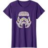 imageStar Wars Easter Egg Fill Imperial Stormtrooper Helmet TShirtPurple