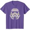 imageStar Wars Easter Egg Fill Imperial Stormtrooper Helmet TShirtPurple Heather