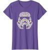 imageStar Wars Easter Egg Fill Imperial Stormtrooper Helmet TShirtPurple Heather