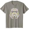 imageStar Wars Easter Egg Fill Imperial Stormtrooper Helmet TShirtSlate Grey