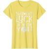 imageStar Wars R2D2 May The Luck Be With You St Patricks Day TShirtLemon Yellow