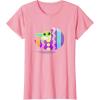 imageStar Wars The Mandalorian Grogu in Cute Pastel Easter Egg TShirtPink
