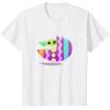 imageStar Wars The Mandalorian Grogu in Cute Pastel Easter Egg TShirtWhite
