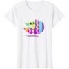 imageStar Wars The Mandalorian Grogu in Cute Pastel Easter Egg TShirtWhite