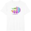 imageStar Wars The Mandalorian Grogu in Cute Pastel Easter Egg TShirtWhite
