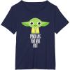 imageStar Wars Yoda Pinch Me You Will Not St Patricks Day TShirtNavy Blue