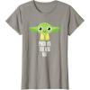 imageStar Wars Yoda Pinch Me You Will Not St Patricks Day TShirtSlate Grey