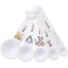 imageDisney Star Wars The Mandalorian Measuring Cups  Adorable Baby Yoda Measuring Cups for KitchenWhiteTan