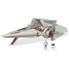 imageSTAR WARS Micro Galaxy Squadron The Mandalorians N1 Starfighter  5Inch Starfighter Class Vehicle with 1Inch Micro Figure AccessoryVWing Starfighter
