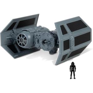imageSTAR WARS Micro Galaxy Squadron The Mandalorians N1 Starfighter  5Inch Starfighter Class Vehicle with 1Inch Micro Figure AccessoryTIE Bomber