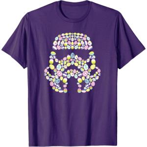 imageStar Wars Easter Egg Fill Imperial Stormtrooper Helmet TShirtPurple
