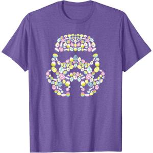 imageStar Wars Easter Egg Fill Imperial Stormtrooper Helmet TShirtPurple Heather