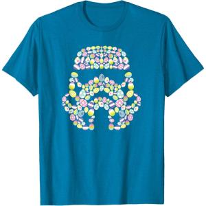 imageStar Wars Easter Egg Fill Imperial Stormtrooper Helmet TShirtSapphire Blue