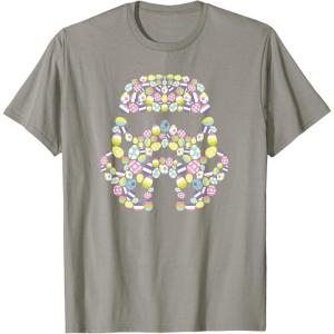 imageStar Wars Easter Egg Fill Imperial Stormtrooper Helmet TShirtSlate Grey