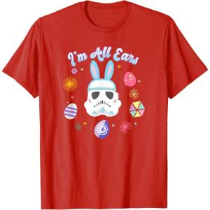 imageStar Wars Stormtrooper Easter Bunny Ears TShirtRed