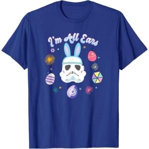 imageStar Wars Stormtrooper Easter Bunny Ears TShirtRoyal Blue