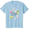 imageStar Wars Easter Group Shot Galeggsy Egg Pun TShirtBaby Blue