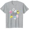 imageStar Wars Easter Group Shot Galeggsy Egg Pun TShirtHeather Grey